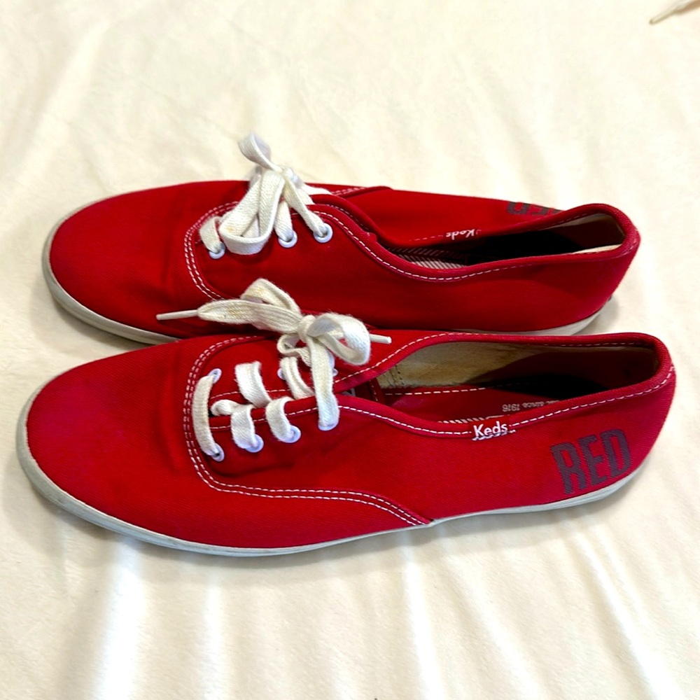 Taylor Swift Red Keds Size 8